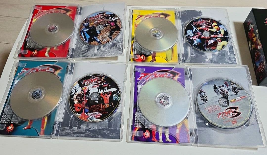 アクマイザー3 DVD 特典BOX全4巻セット