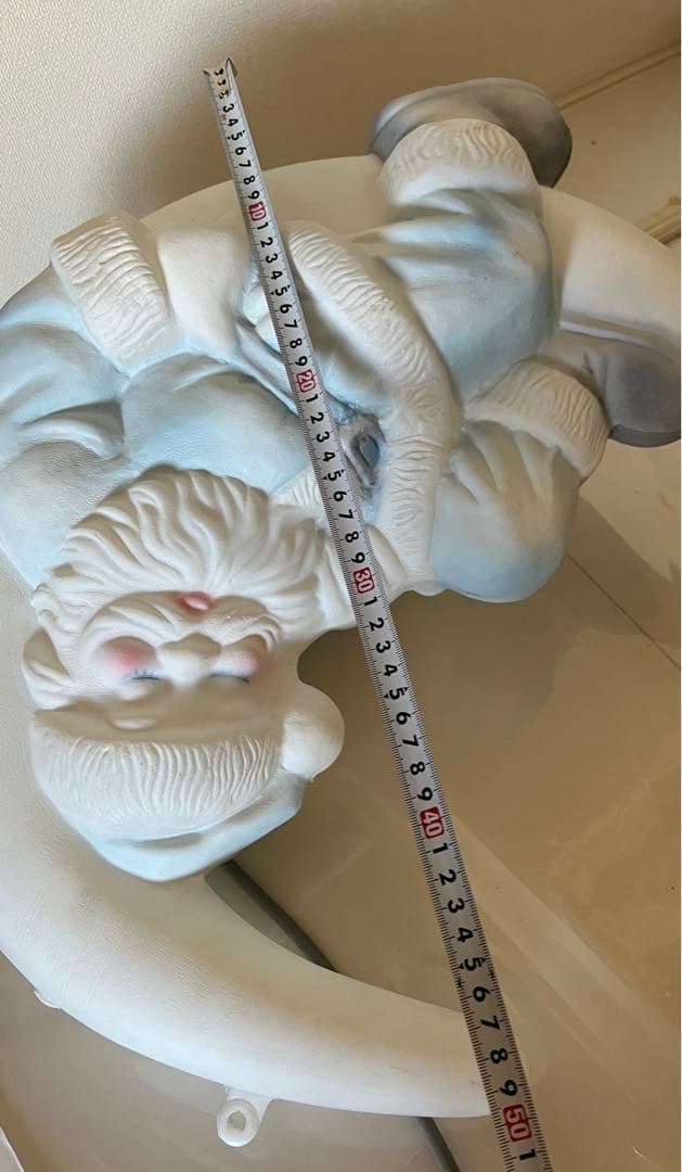 クリスマスネオンブルーサンタ「お月様サンタ」