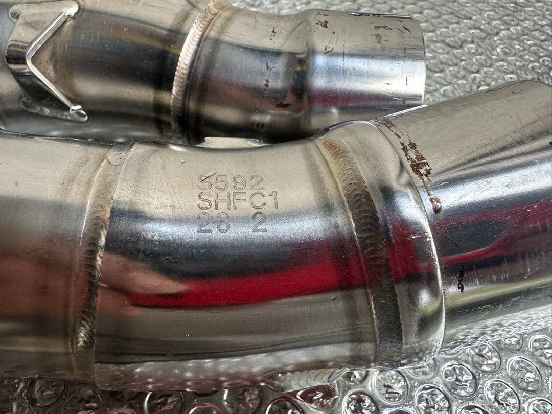 ヨシムラ ヘプターフォース　中間パイプ　新型隼