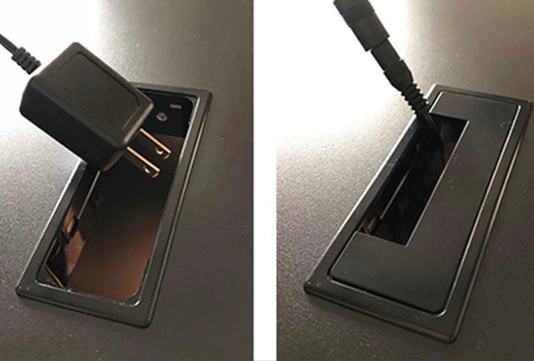 プラス オフィススチールデスク 幅100奥行70cm 天板ブラック/本体ブラック