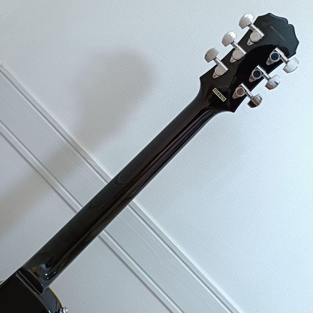 Epiphone レスポールスタンダード ダークブラウンバースト フレイム杢