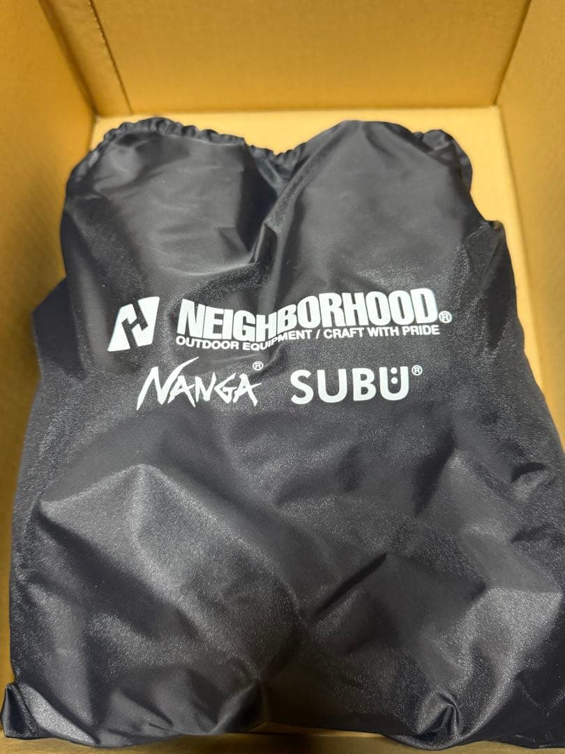 NEIGHBORHOOD NANGA SUBU サンダル 黒 26-27.5