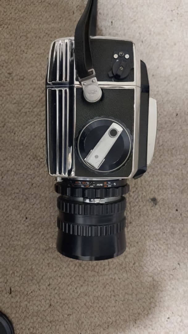ゼンザブロニカ ジャンク品として 75ミリ 50ミリ レンズ付属