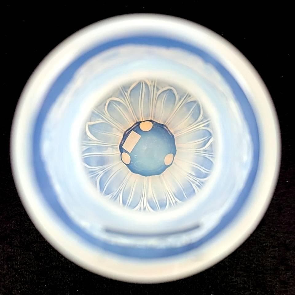 △美品△ラリック　チューリップ　花瓶　オパルセント　箱つき 2