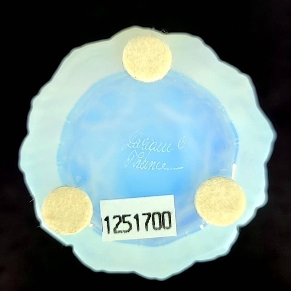 △美品△ラリック　チューリップ　花瓶　オパルセント　箱つき 2