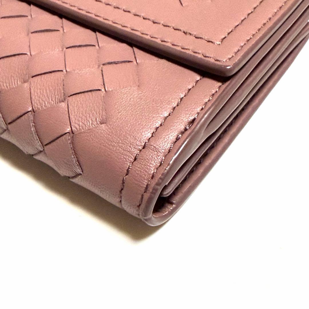 BOTTEGA VENETA 長財布 イントレチャート バタフライ 美品 未使用