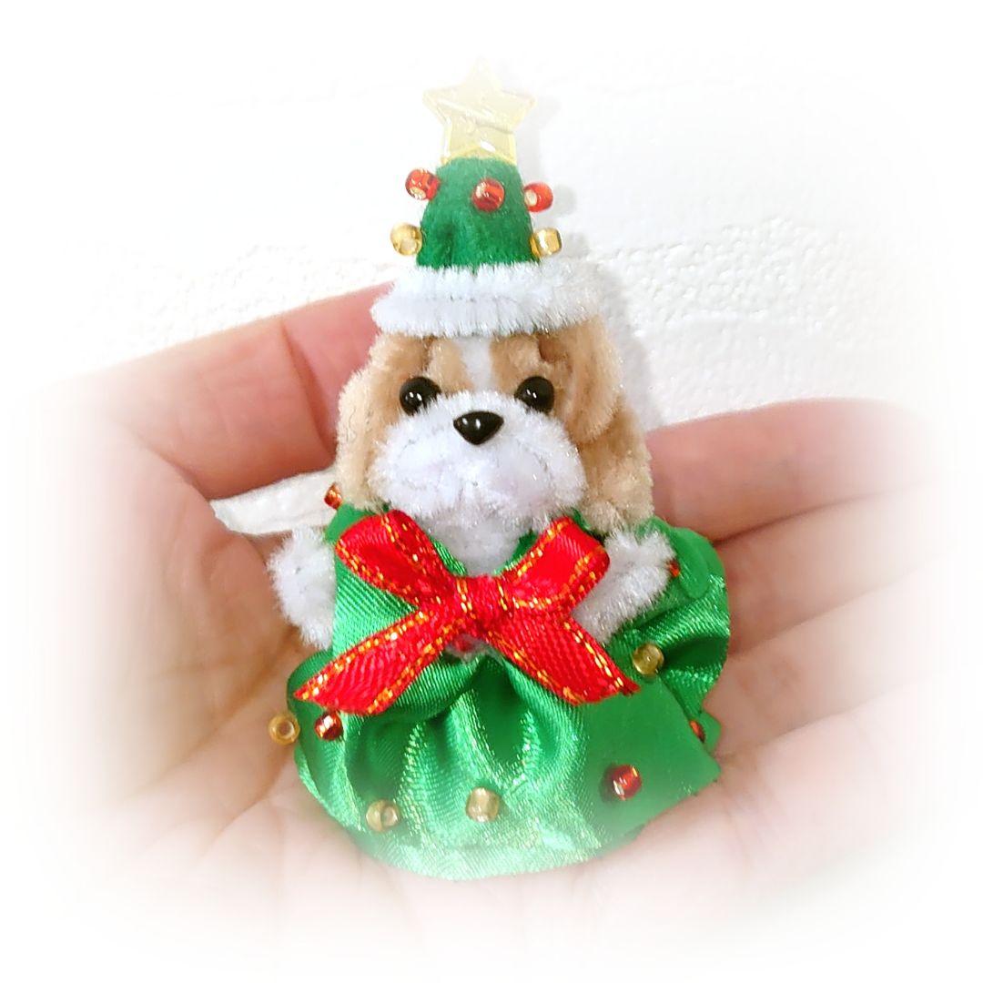 クリスマス✻飾り　クリスマスツリーの妖精さん　シーズー