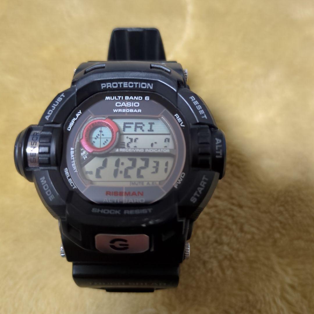 G-SHOCK RISEMAN GW-9200J-1JF ブラック×レッド