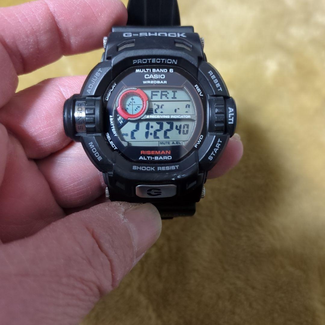 G-SHOCK RISEMAN GW-9200J-1JF ブラック×レッド