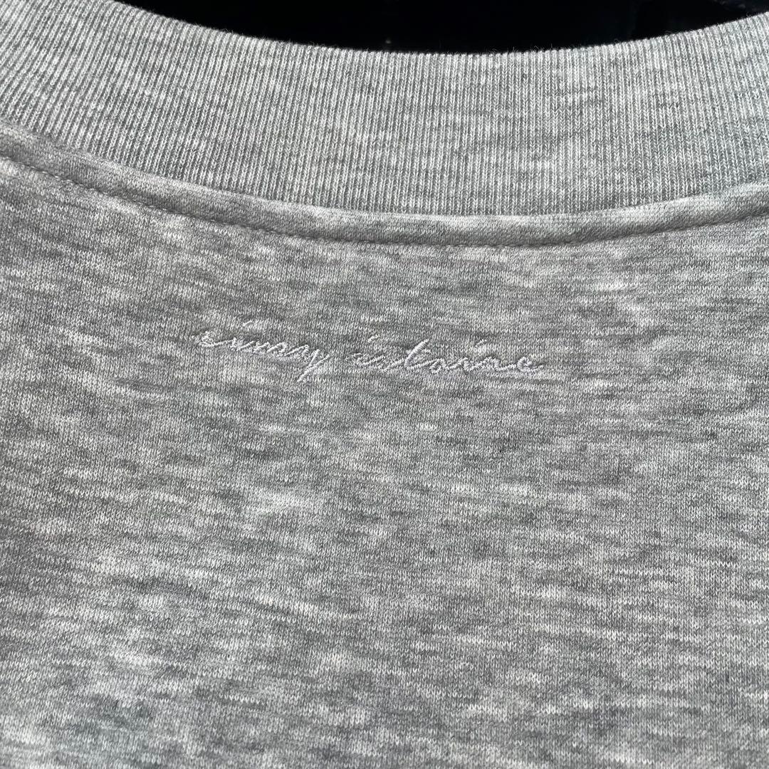 エイミーイーストワール　フェザーヘムスウェットワンピース　定価29700円