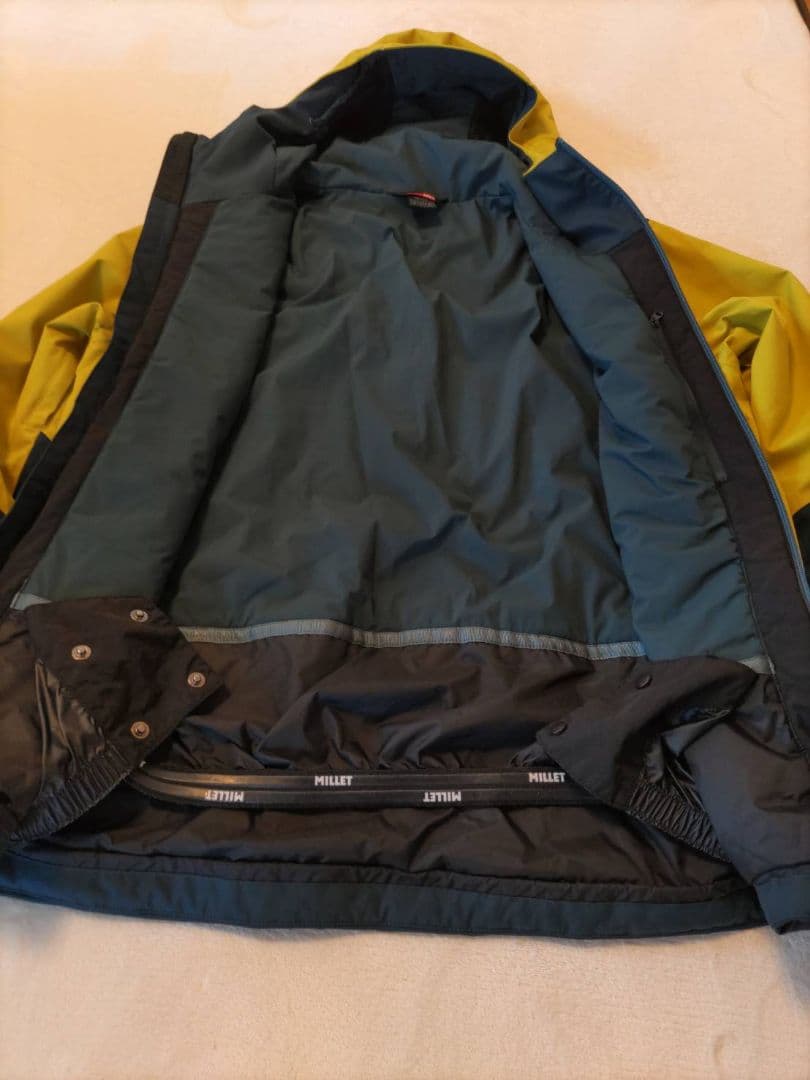 ミレー スキーウェア メンズ イエロー ネイビー XL