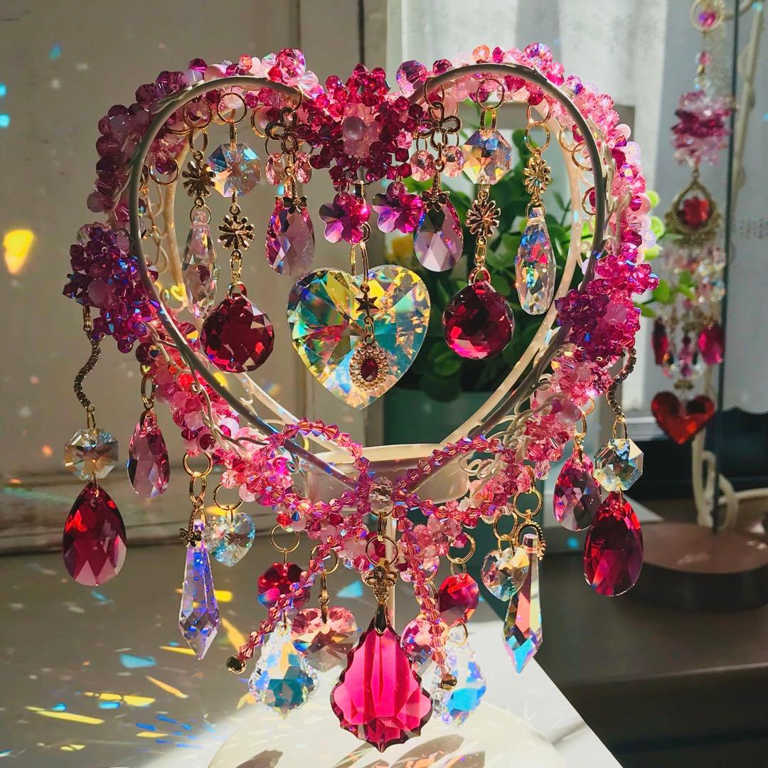 NORIP♡確認ページ✩.*˚再販ハートの置き型サンキャッチャー