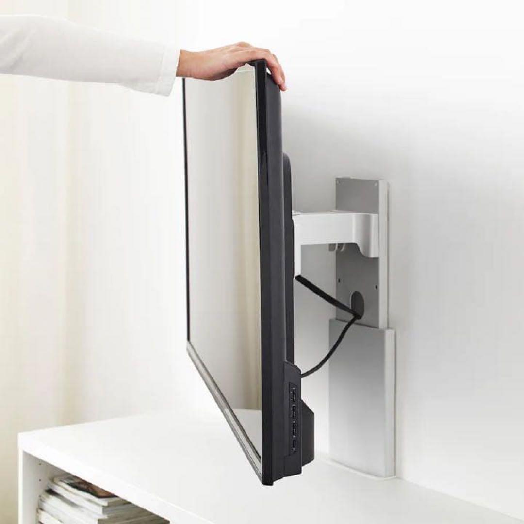 【美品】IKEA BESTÅ ベストー　テレビ台 ガラス天板