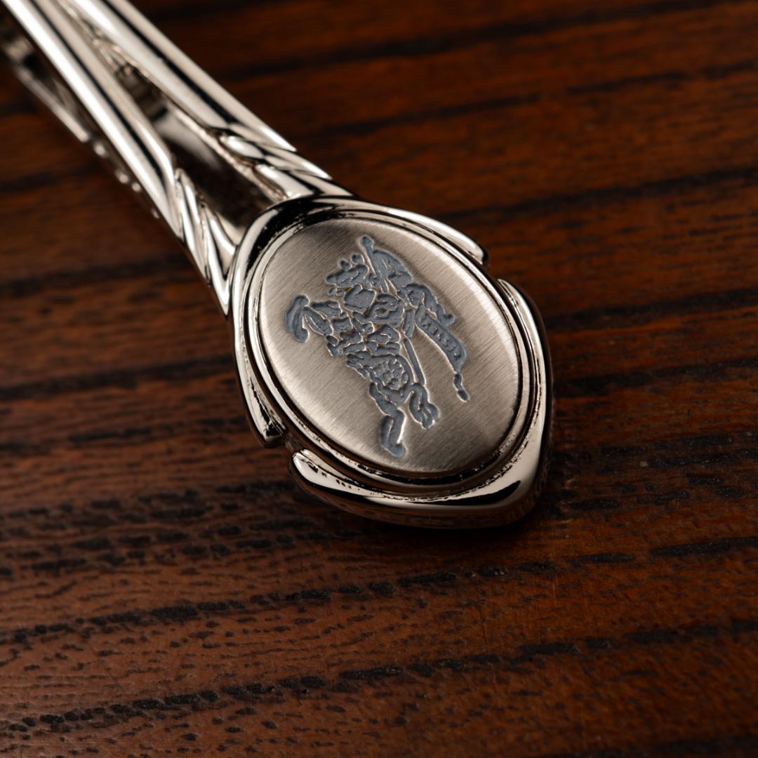 【英国王室御用達】 バーバリー 騎兵デザイン Burberry ネクタイピン