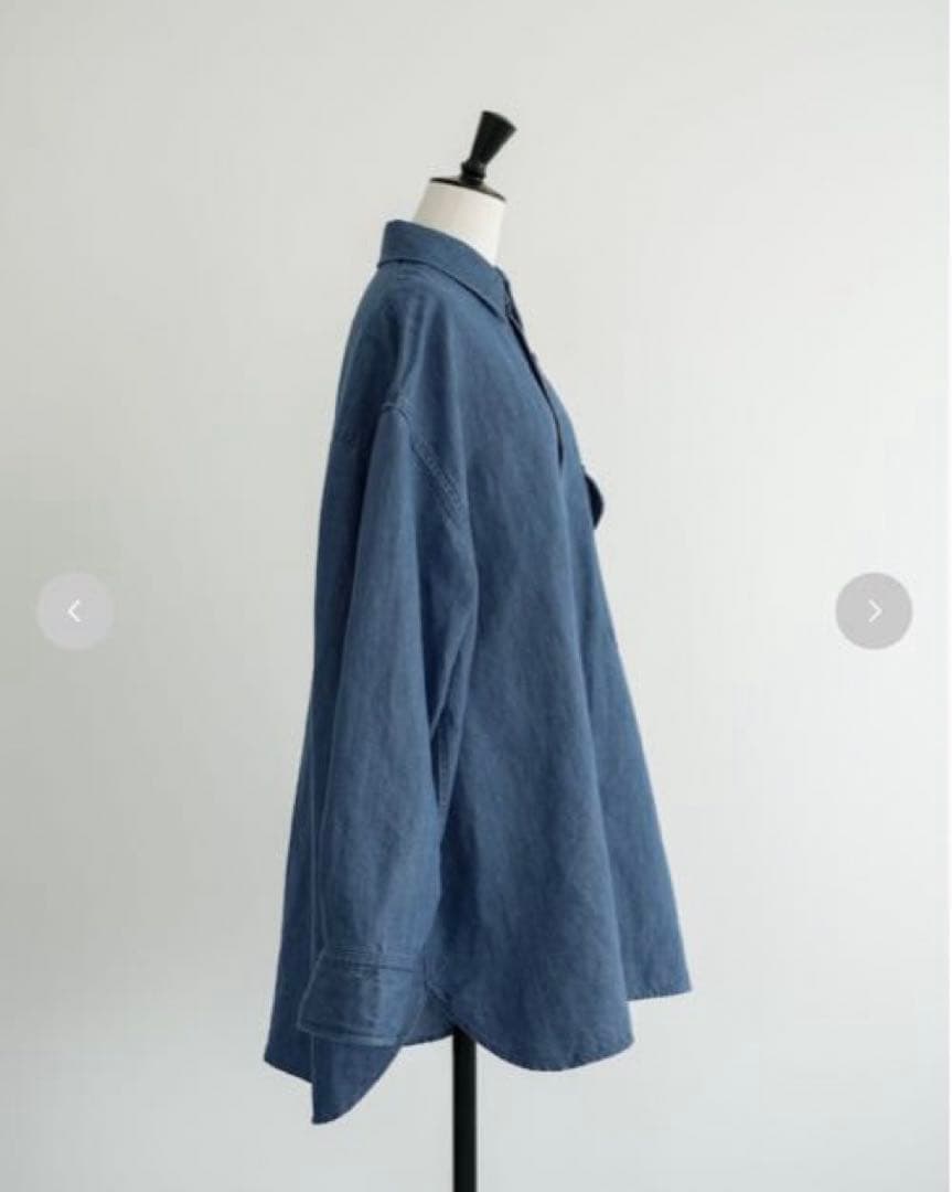 【新品】roughlow timeless DENIM shirt