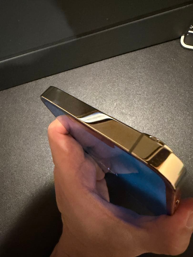 ［美品］Apple iPhone 13 Pro ゴールド 本体128GB箱あり