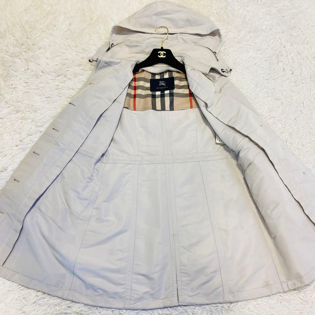 G*い様 【美品/希少L】BURBERRY LONDON モッズコート 2way