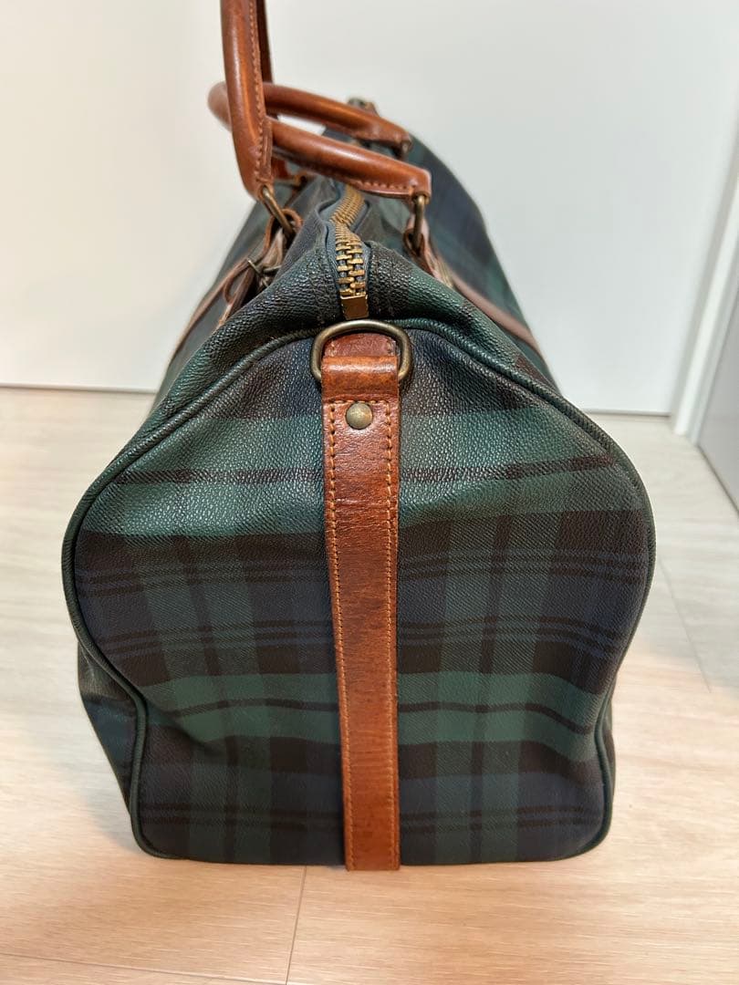 Polo Ralph Lauren チェック柄 ボストンバッグ