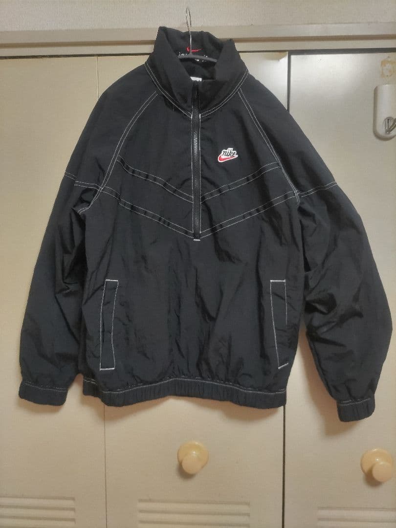 NIKE ナイキ ナイロン アノラック ハーフジップ XXL