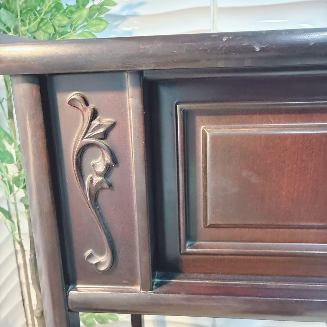 ◇大阪府全域 神戸市 配達料無料！◇唐木家具◇飾り棚◇茶棚◇アンティーク家具◇