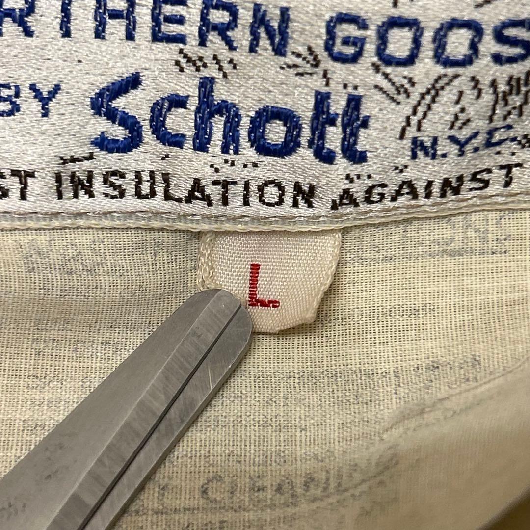 希少 70s Schott ショット 白タグ ウエスタン ダウンジャケット　ボア