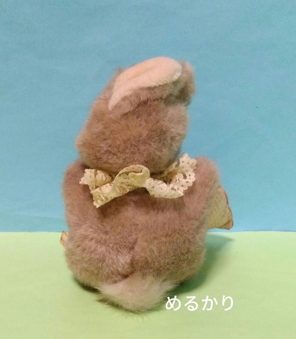 セキグチ　FAIRYTALE　ヴィンテージ うさぎ　ぬいぐるみオルゴール　レトロ