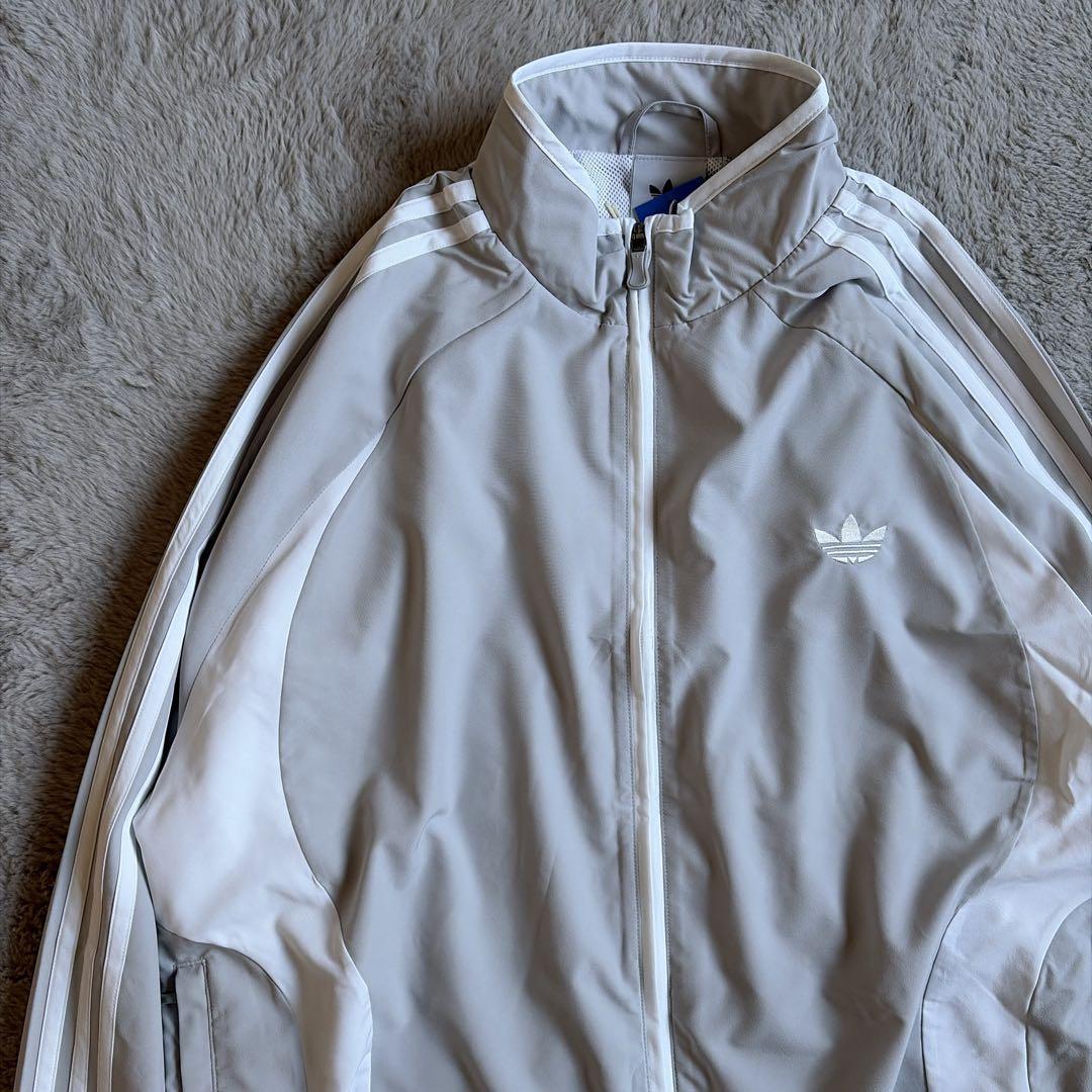 新品 adidas Originals トラックジャケット セットアップ グレー