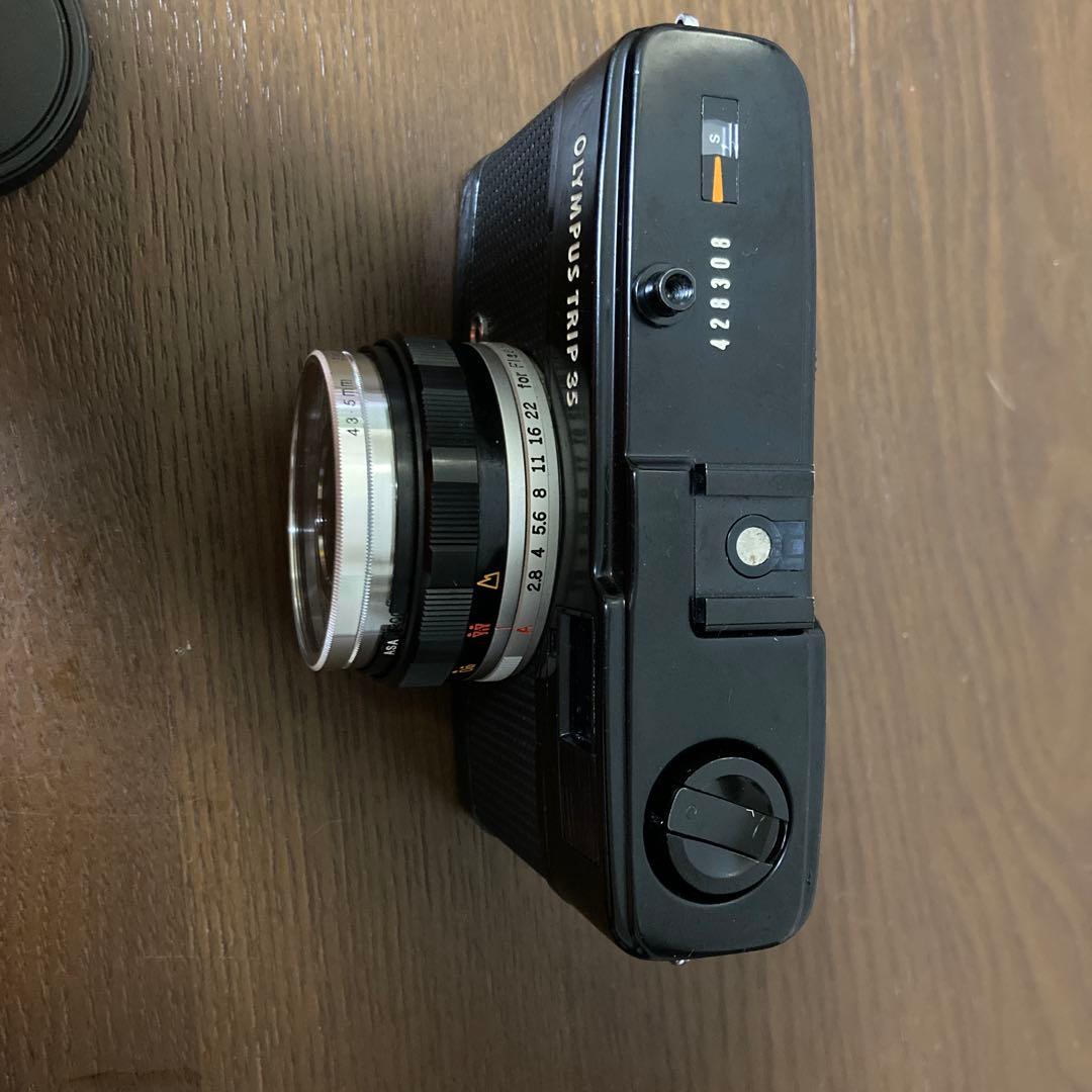 超美品！整備済み完動品！OLYMPUS TRIP35 ブラック