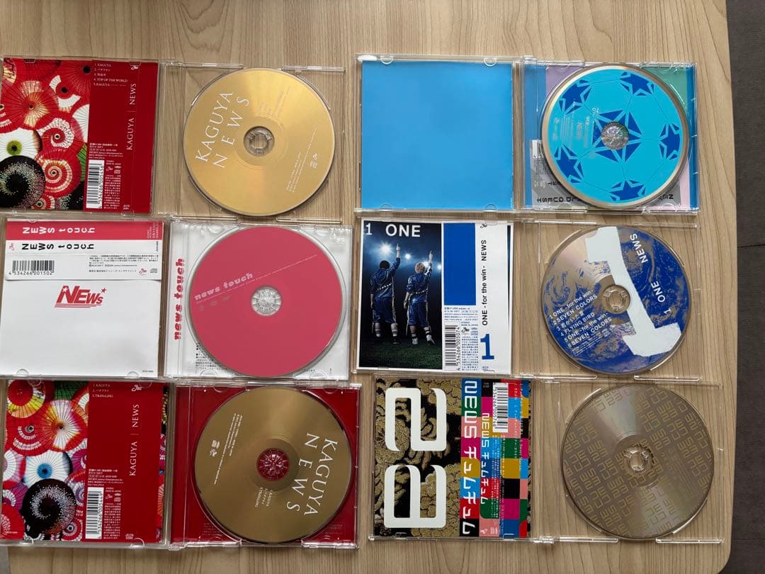 NEWS CD ライブDVD Blu-ray まとめ売り