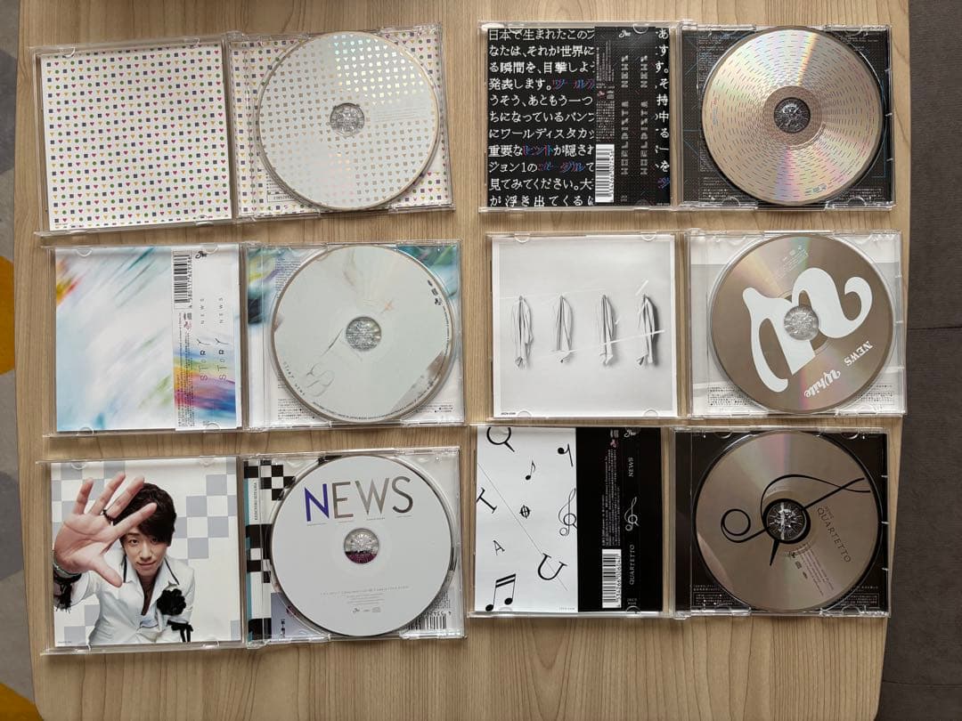 NEWS CD ライブDVD Blu-ray まとめ売り