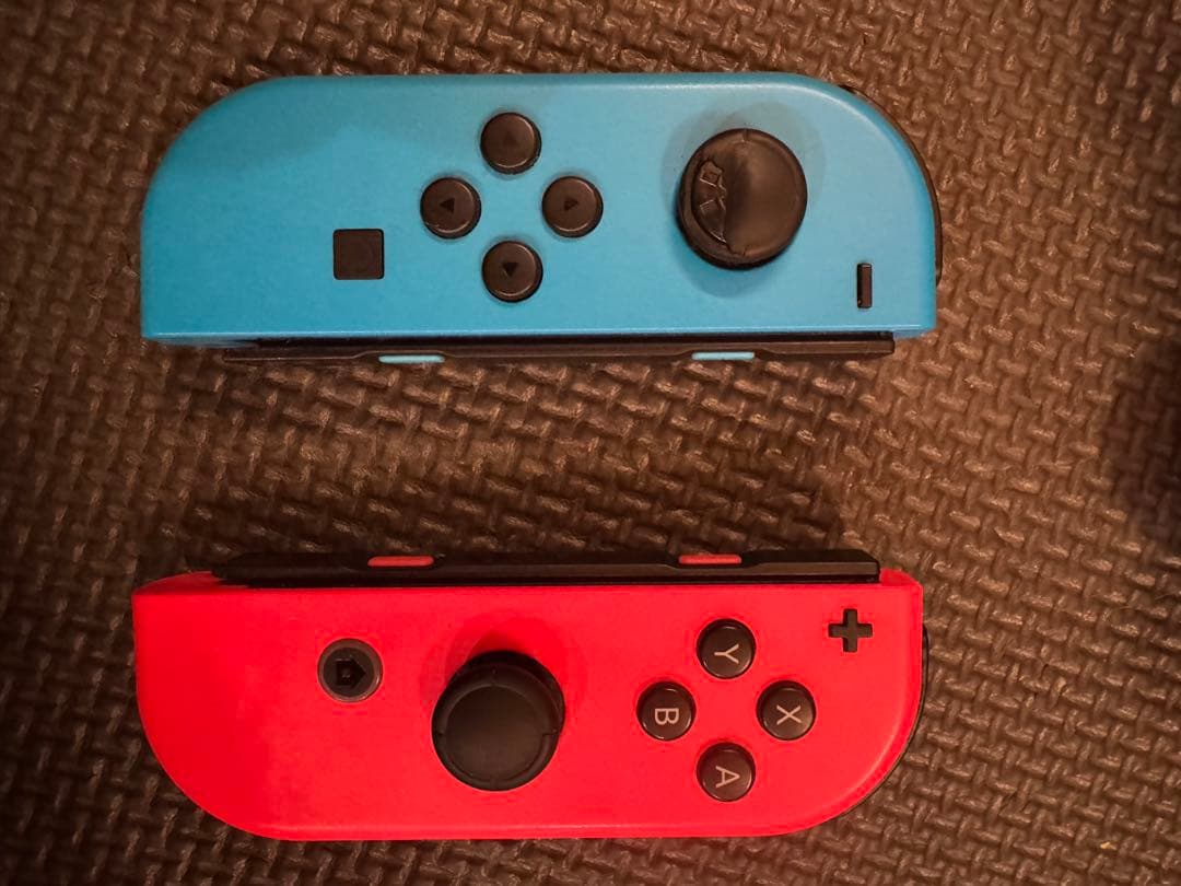 【美品】Nintendo Switch 有機EL本体 ネオンレッド/ブルー本体