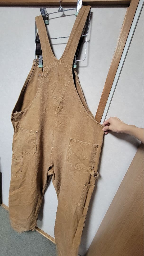 Carhartt オーバーオール　ダブルニー50×32