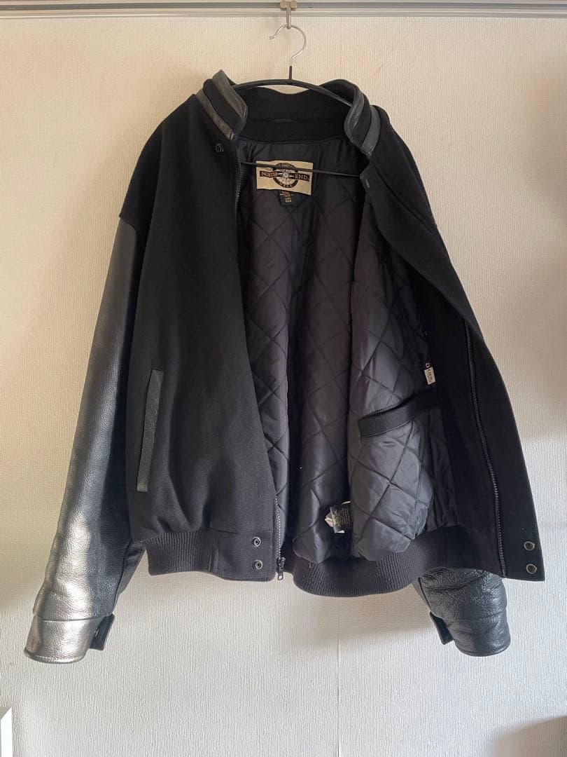 本革　スタジャン