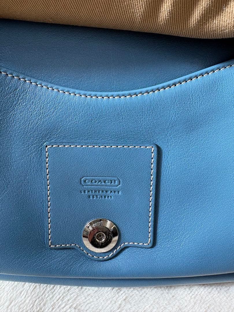 【希少色】COACH　ショルダーバッグ ワンショルダー レザー ベルト 9340