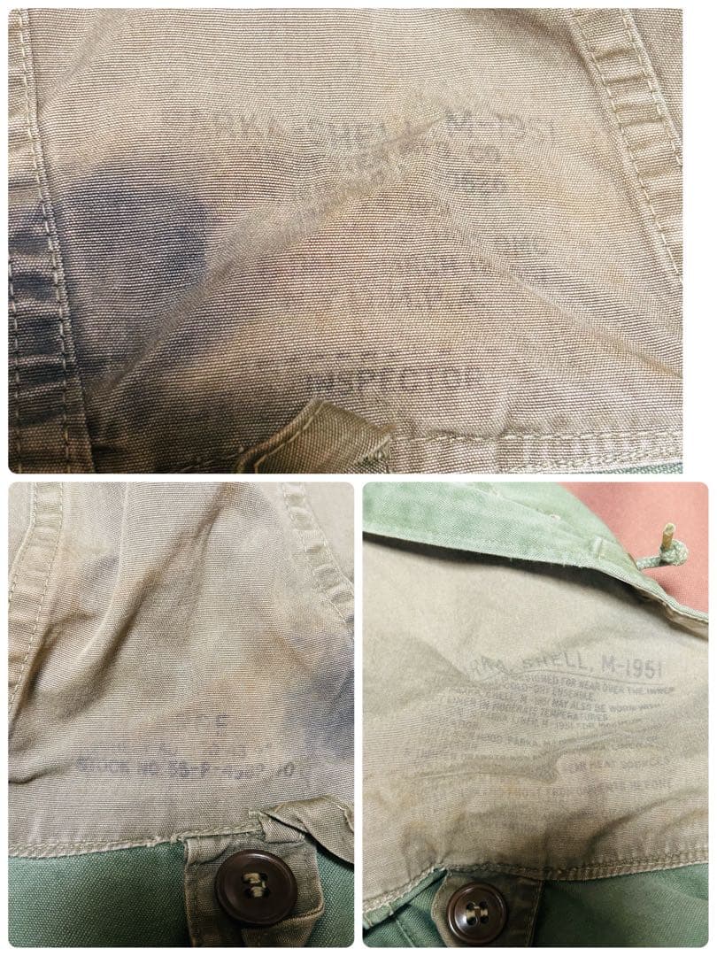 50s M-51 M-1951 米軍実物 初期型 モッズコート ミリタリー L