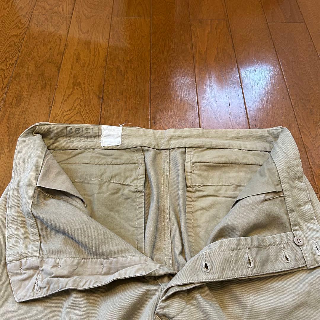 実物 フランス軍 M52 チノパン