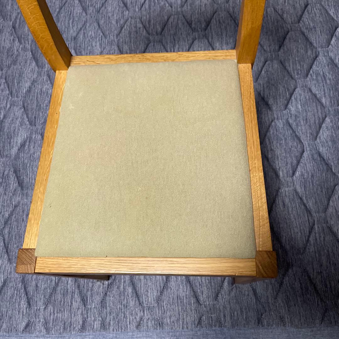 2脚セット売り　無印良品　オーク材　ダイニングチェア