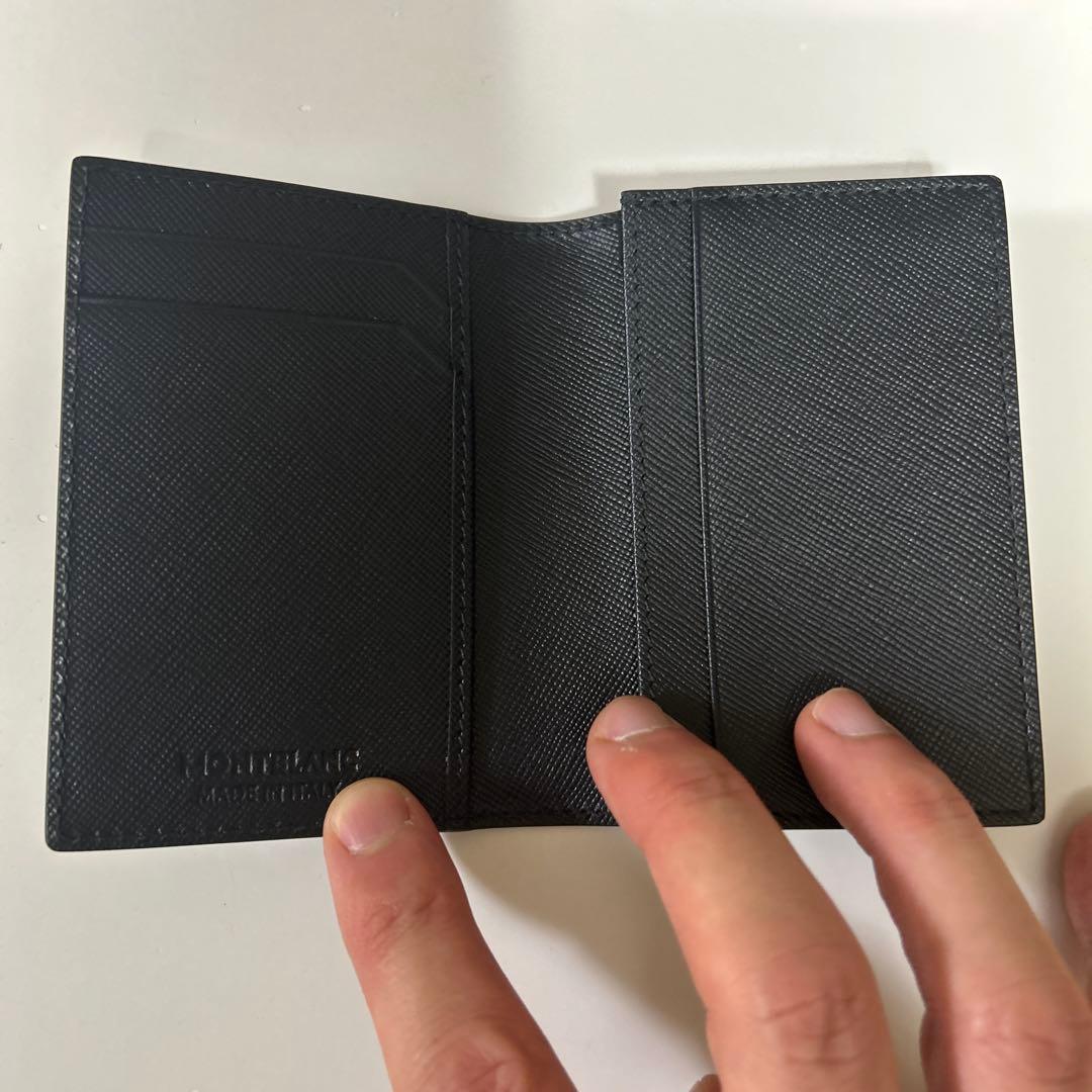 MONTBLANC モンブラン　ブラック カードケース　名刺入れ　未使用