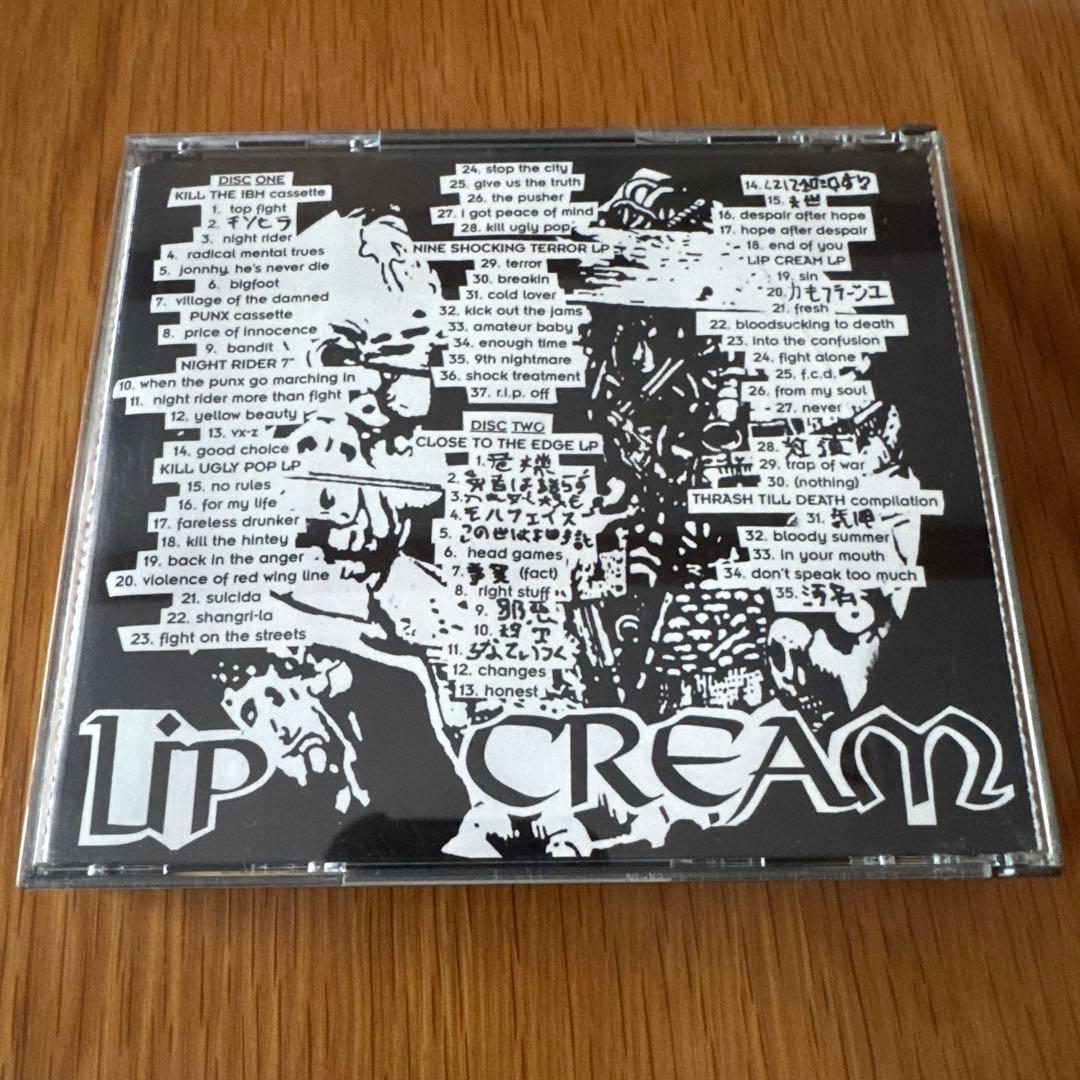 【レア盤】LIP CREAM パンク　ジャパコア　ハードコア　2枚組