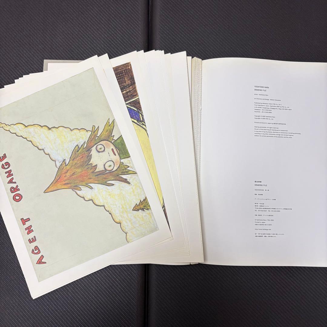 奈良美智　ドローイングファイル　1.5冊セット　「DRAWING FILE」