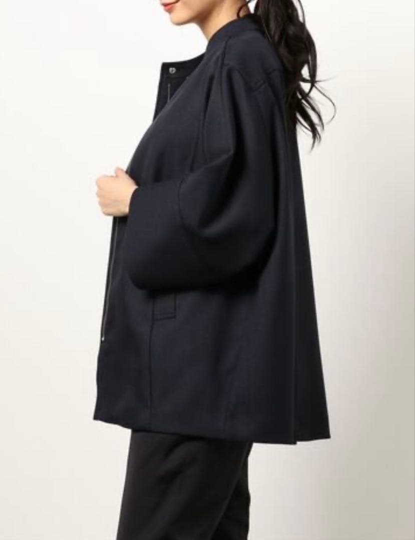 美品IENA ツイル ショートコート ジャケット　F