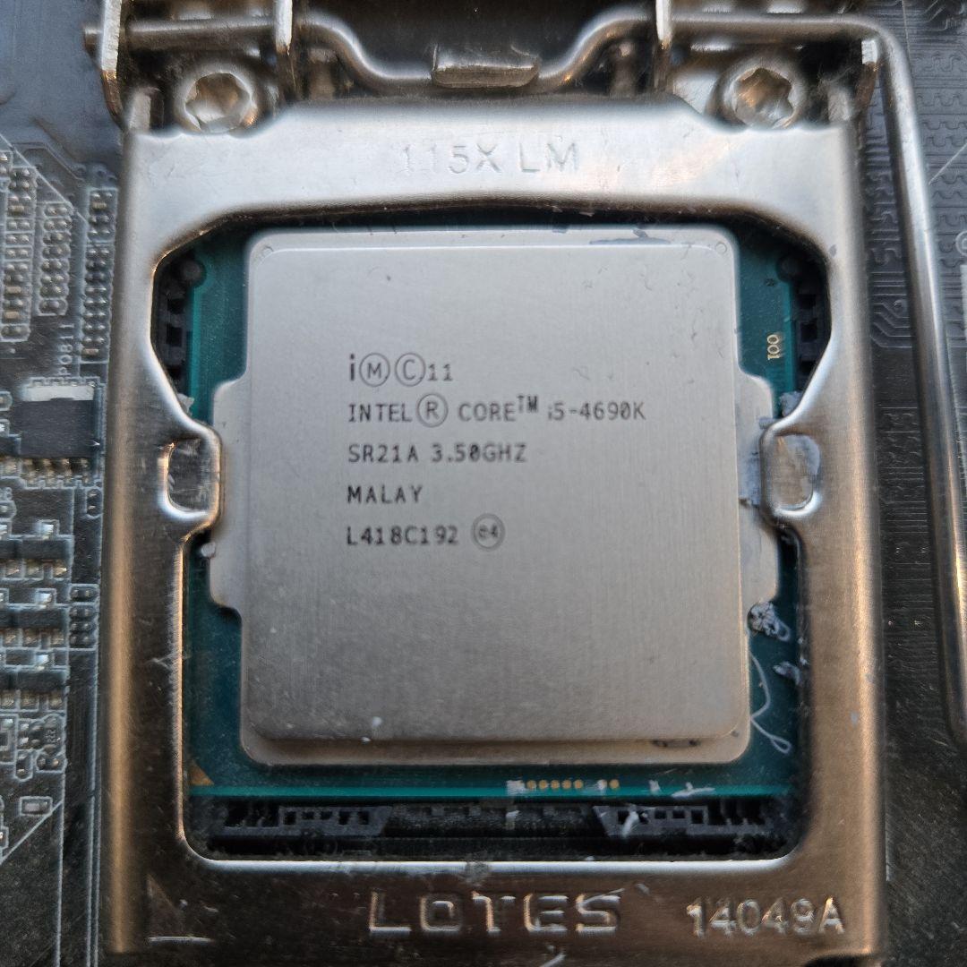 ASUS Z97-PLUS Core i5-4690K 16GBメモリセット