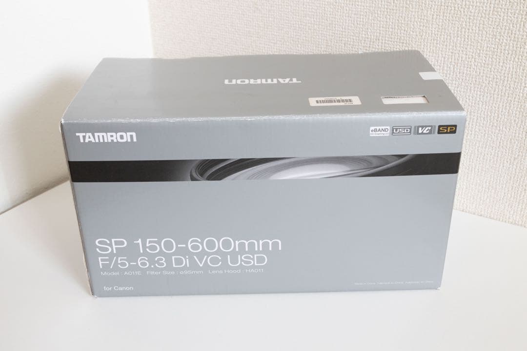 【EFマウント】SP 150-600mm F5-6.3 Di VC USD