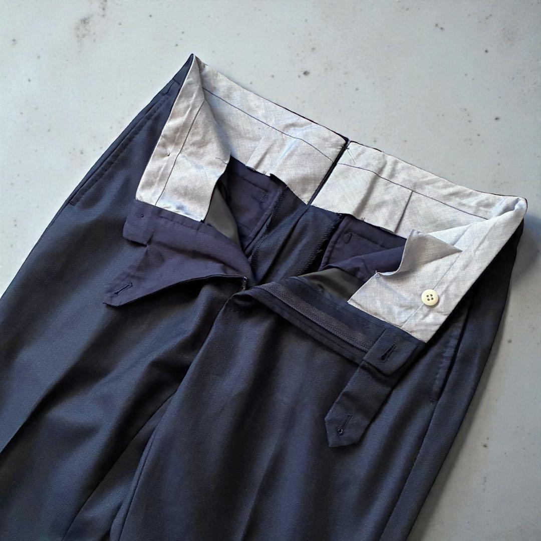 極美品 ロロピアーナ ユニバーサルランゲージ セットアップシングルスーツ 紺色