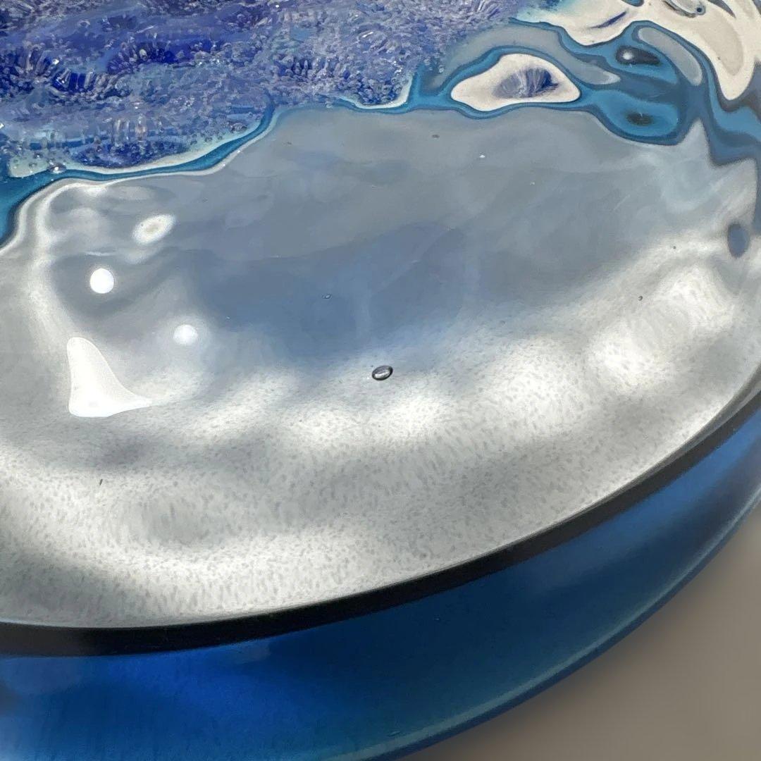 琉球ガラス 硝子 気泡 ガラス ボウル 深鉢