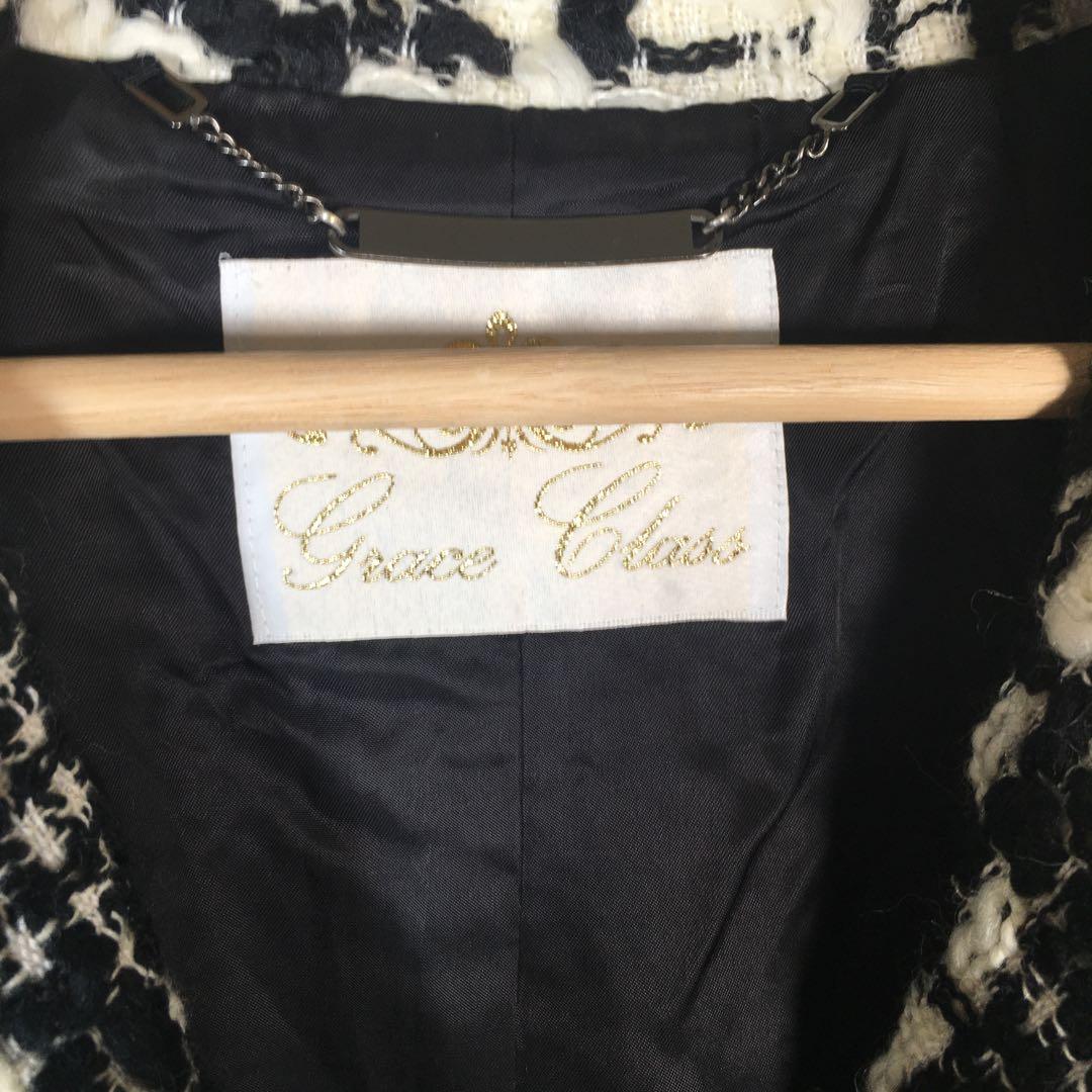 ☆美品☆グレースクラス GRASE CLASS ケープコート マント 36