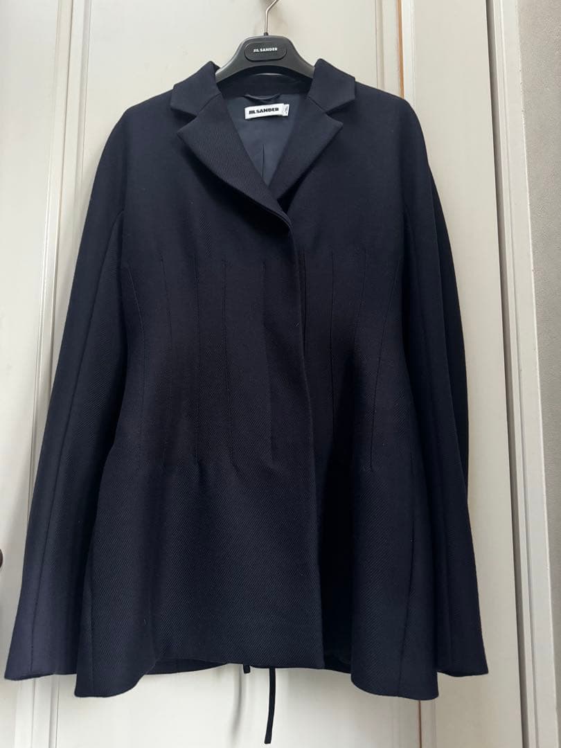 JIL SANDER 試着のみ【テーラード美シルエットジャケット ネイビーS】