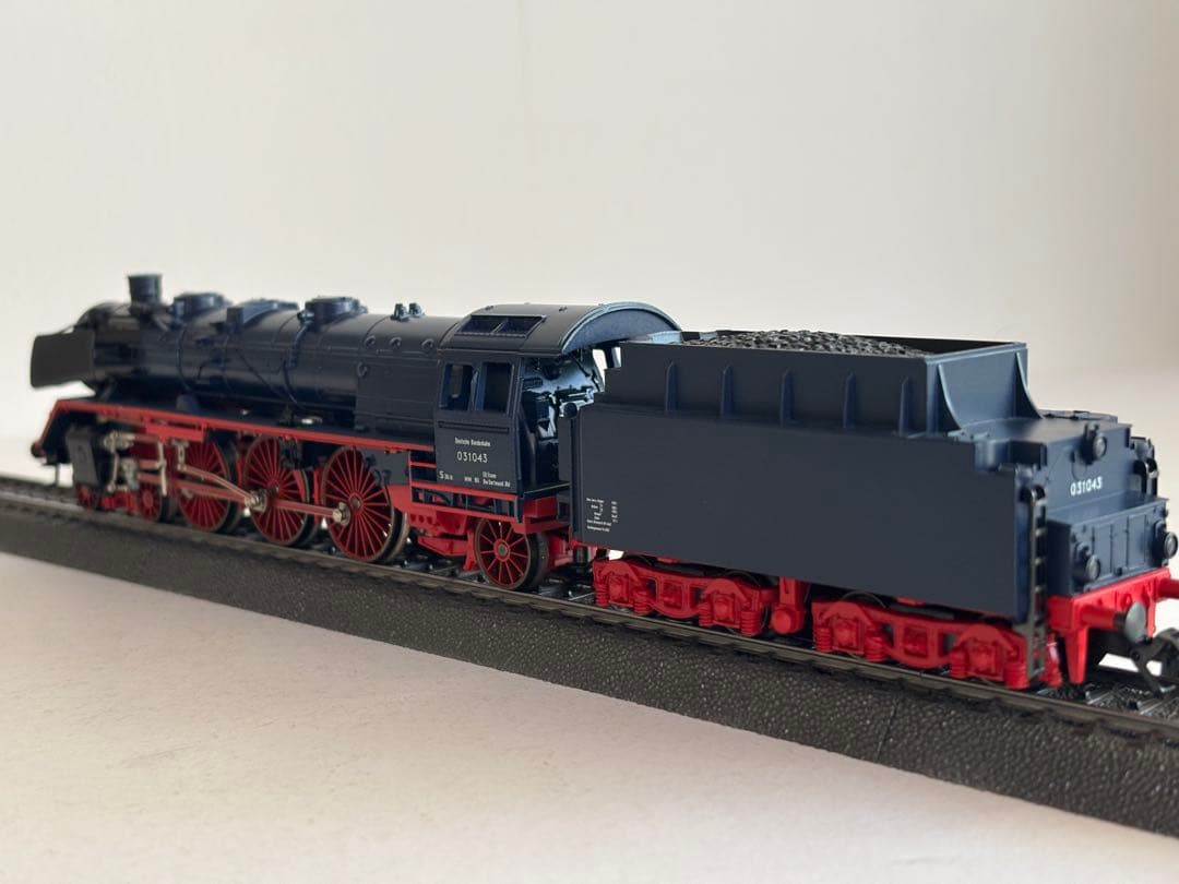 メルクリン HO スチールブルー　3097 蒸気機関車 完全稼動品　発煙装置