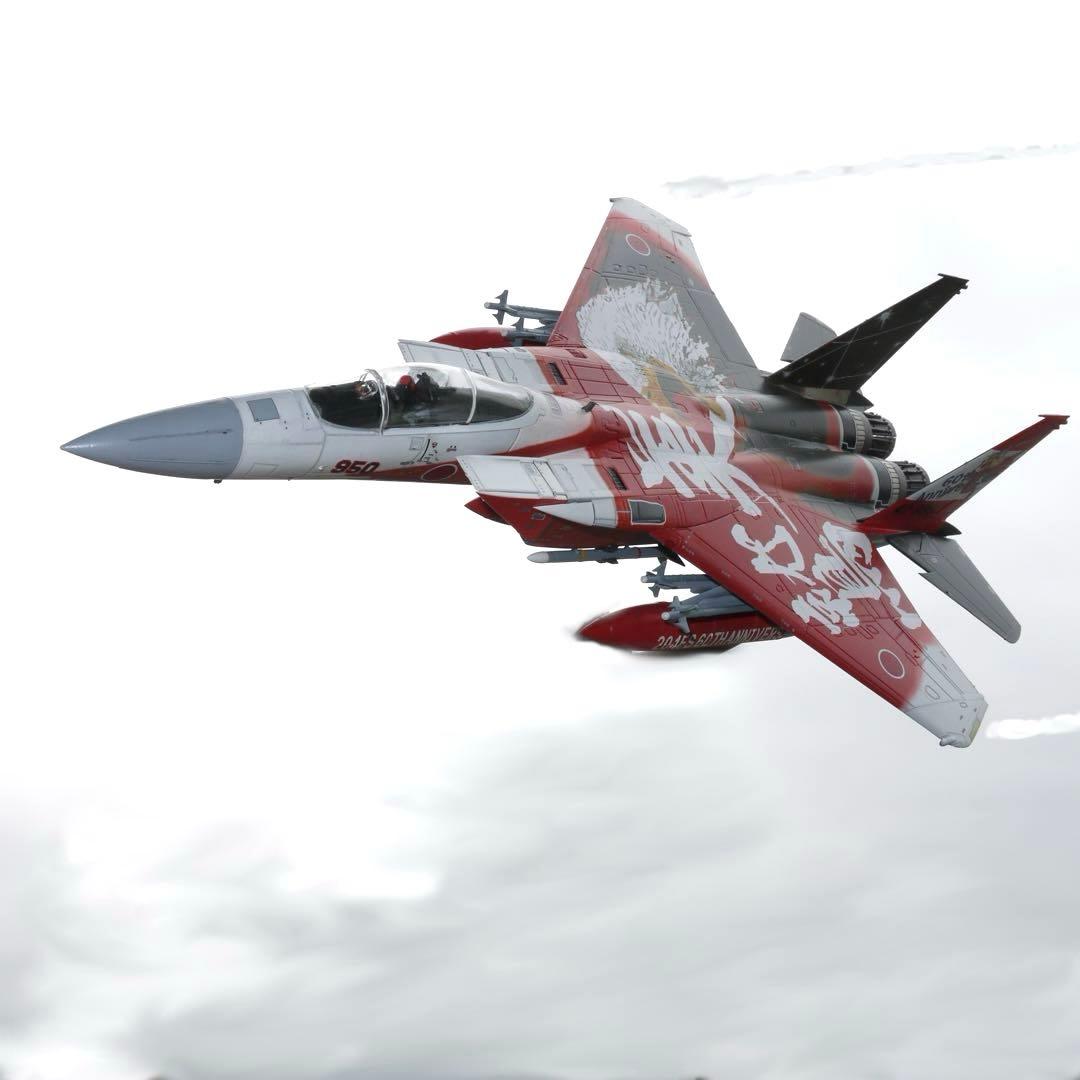 プラッツ製1/72 F-15Jイーグル　プラモデル完成品