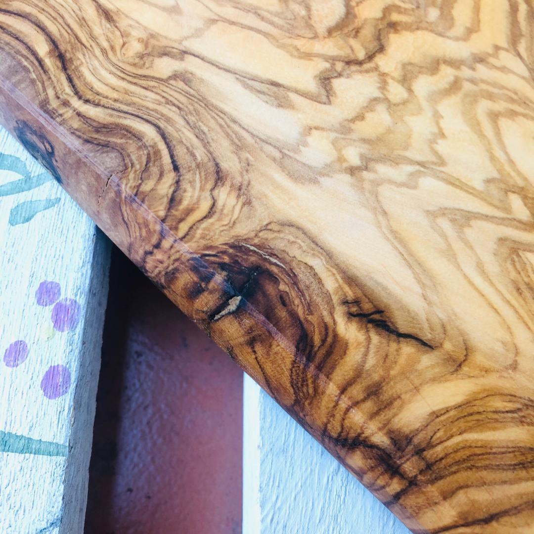 オリーブの木　ボード　音楽を奏でよう　特大約56cm